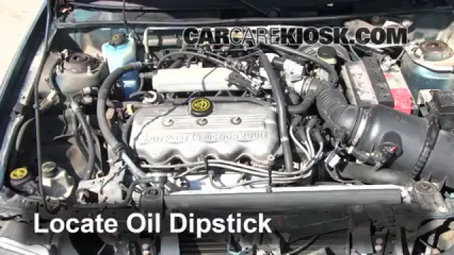 1997 Mercury Tracer LS 2.0L 4 Cyl. Sedan Aceite Controlar nivel de aceite